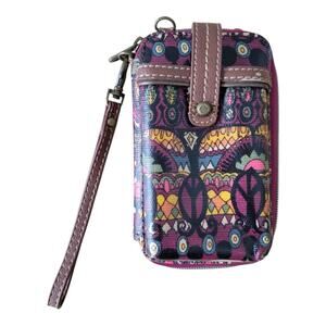 Sakroots Multicolor Wristlet Clutch